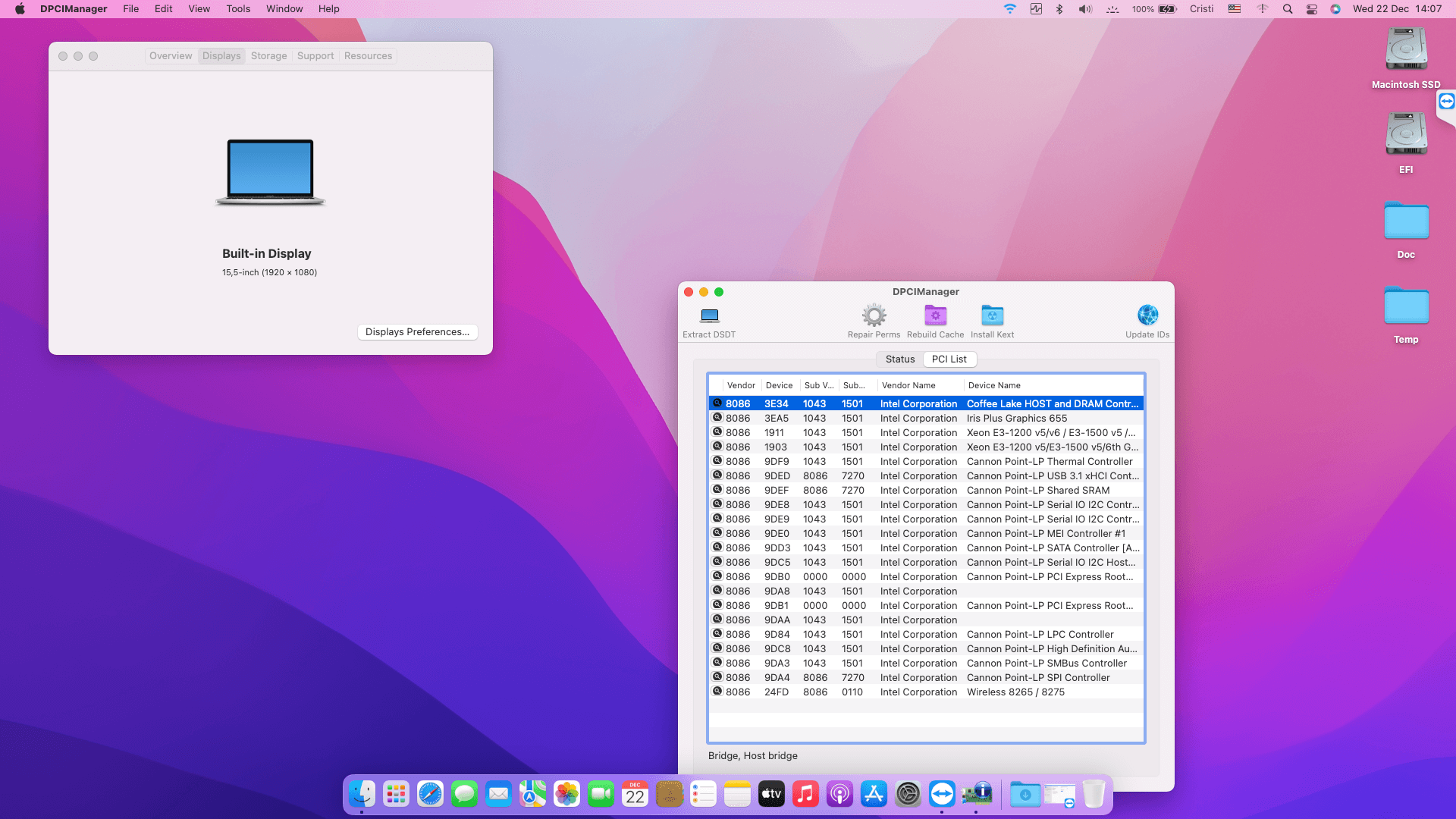 Asus VivoBook S15 X530FA [WhiskeyLake   Intel UHD 8Th Gen + I2C]   OpenCore 2